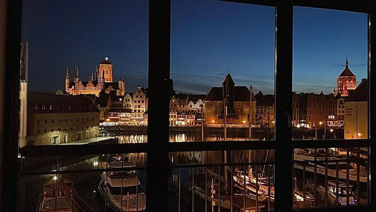 Centrum Nad Motlawa Z Widokiem Na Rzeke Lub Na Patio Z Balkonem * Gdansk