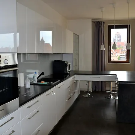 Apartamenty Centrum Nad Motlawa Z Widokiem Na Rzeke Lub Na Patio Z Balkonem Gdansk Exterior photo